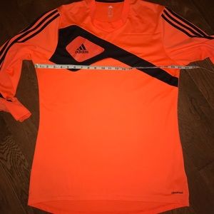 Adidas Soccer Jersey with Padded Elbows Size Large